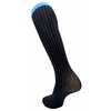 3-Pack Mens Over the Calf Sheer Nylon Spandex Dress Socks