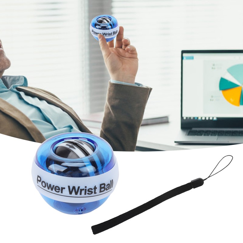 Power Wrist Ball Strengthener Trainer Portable Small Alleviate Discomfort Flexibility