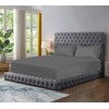 Fitted Sheet Extra Deep Pocket 16 inch (40cm) Bedding Soft