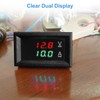 Linkstyle DC 5V-100V & 100A Digital Amp Voltage Meter, Dual