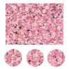 LYWYGG 8 x 6 ft 3D Flower Wall Background Flowers