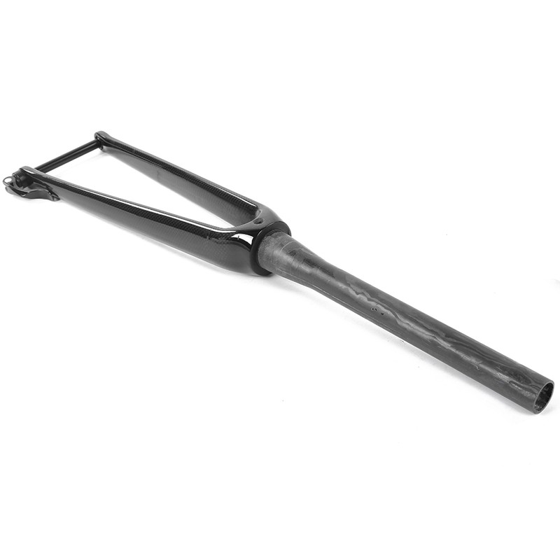 Carbon Fiber Tapered Front Hard Fork 700C Barrel Shaft Bar