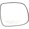 Evan Fischer Mirror Glass Compatible with 2010-2011 Hyundai Accent, Fits