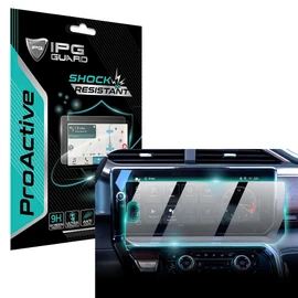 IPG ProActive Made for GMC 2022-2025 Sierra 1500 / 2500HD / 3500HD - Denali / 2500 / Ultimate - AT4, AT4X 13.4" Navigation 9H Hardness Screen Protector Nano Ceramic Film Ultra Responsive for