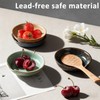 4 Pack Ceramic Spoon Rest for Stove Top, Heat-Resistant Spoon