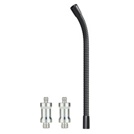 TMS224 Heavy-Duty 24-inch Flexible Gooseneck Arm Extension Tubing Kit Flex Mount for Mobile Phones Cameras Mic Lighting and More Fits Most Stands Tripods Rigs Grips and Clamps