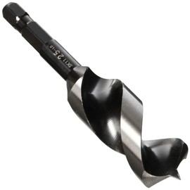 Star-M Anti-Burr F-Type Short Drill Bit, Hexagonal Shaft for Carpentry