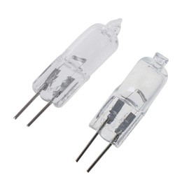 12V 12V 20W Halogen Bulb for Type Bi-Pin Light Clear Bi-pin Base Halogen Light Bulb for Home Office Restaurant,Glass