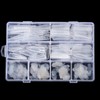 NMKL38 288PCS French Silicone Sticker Nail Dual Form Set Duet