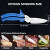 SLEMOON Kitchen Shears Heavy Duty Poultry Shears Meat Cutting Dishwasher
