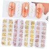 Vaguelly Nail Art Charms Metal Rivets DIY Fingernail Decorations Easy