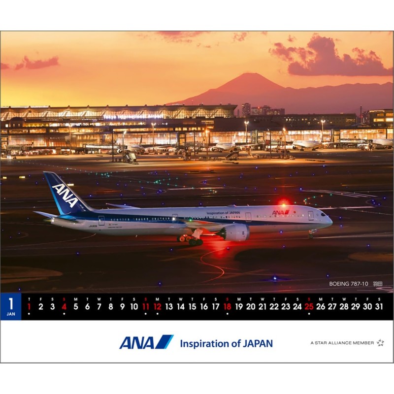 ANA CL26-1156 Tabletop Calendar 2026