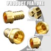 Atisite Brass Hose Nozzle 19 mm Barb x 3/4 Inch