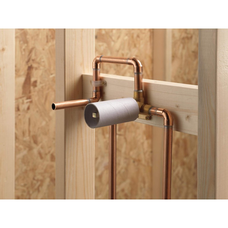 Delta Faucet Wall-Mount Rough-In Valve for Delta Single-Handle Wall-Mount Bathroom