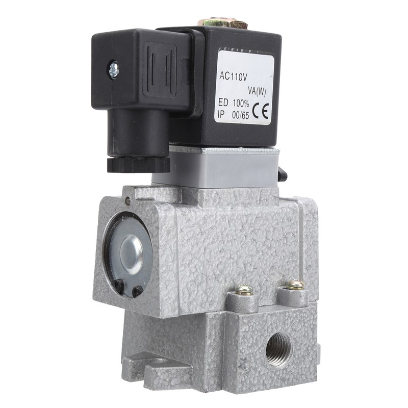 Pneumatic Solenoid Valve 2 Position 3 Way Electric Controller G1/4in