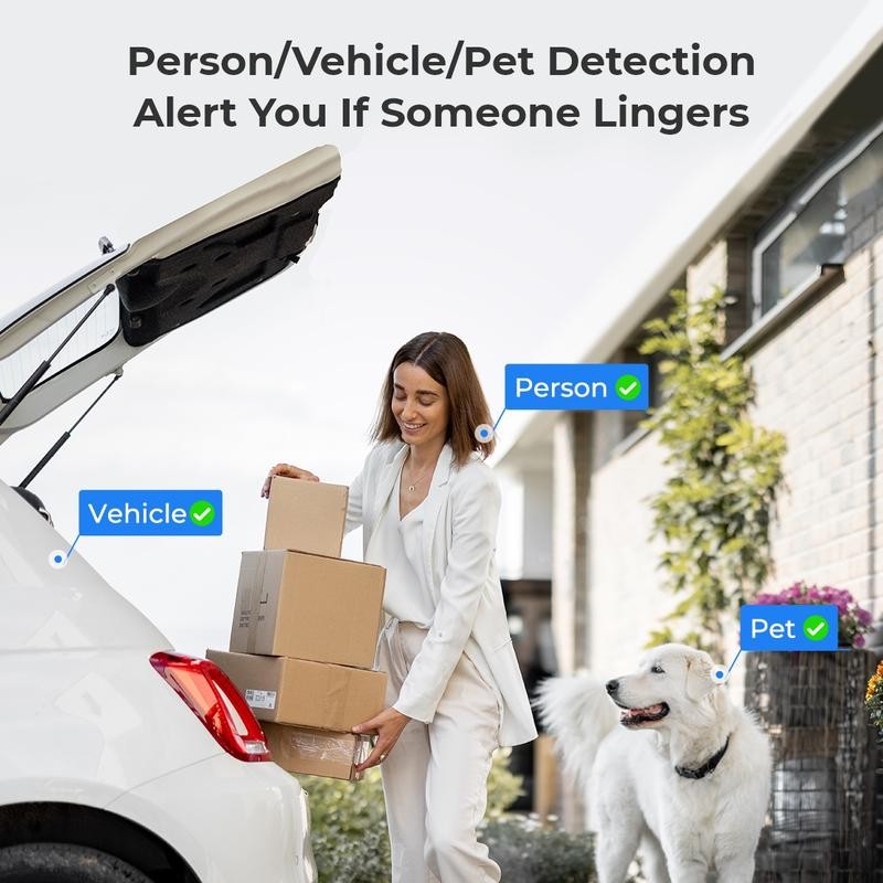 Reolink RLC-811A 4K Smart PoE Security Camera with Spotlight &