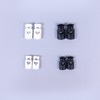 Mask Stopper 2-Size Mask Strap Adjuster for Length Adjustment 24mm White 1 Pair (2 Pieces) 13ea