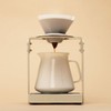 palatti Mist Porcelain Pour Over Coffee Dripper, Ceramic Pour Over