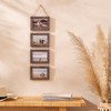 eletecpro 4x6 Rustic Hanging Picture Frames, Wall Picture Frames with
