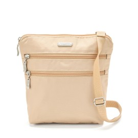 Essential Crossbody Bags for Women 9x8" Organized Lightweight Washable Nylon Travel Handbag Purse w/RFID Protection