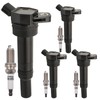 UF651 Ignition Coil Pack 27300-2E000 and Iridium Spark Plugs 18851-11070