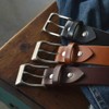 Nippon De BLLB0751 Handmade Belt, Tochigi Leather, Made in Japan,