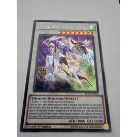 Crystal Wing Synchro Dragon - BLLR-EN062 - Battles of Legend: Light's Revenge - Secret Rare - 1st Edition