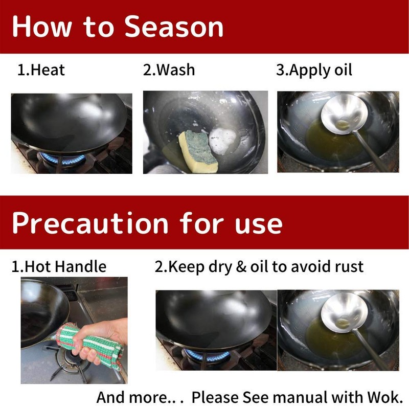 [Made in Japan] SOONEAR KOTE2 Light Weight Carbon Steel Wok