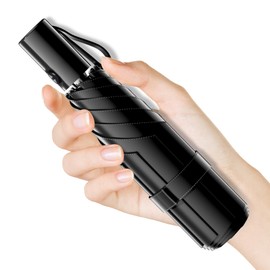 Moorrlii Automatic Mini Travel Windproof Folding Umbrella - UV Protection, Instant Open/Close for Rain/Sun, Small Compact Lightweight Design Fits in Tote Bag/Travel Case/Backpack for Commute, Women