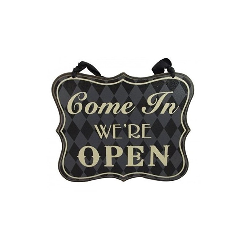 Reversible Open Closed Sign by Heaven Sends