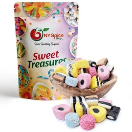 NY Spice Shop Licorice Allsorts Candy - Assortment of Chocolate & Licorice Candy - Bulk Old-Fashioned Treats for Sweet Lovers! - Size: 3 lbs