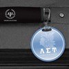 GREEKLIFE.STORE Lambda Sigma Upsilon Luggage Bag Tag (round) - Design: