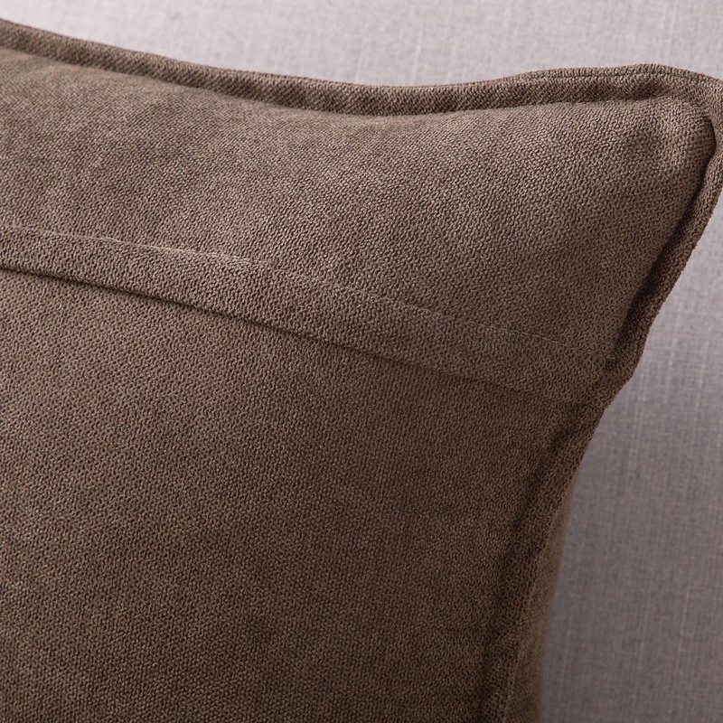 MADIZZ Set of 2 Short Chenille Throw Pillow Covers 20x20