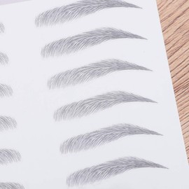 Mobestech Eyebrow Transfer Stickers 2 Pack Easy to Apply for Sparse or Light Eyebrows Women's Men's Beauty Tool