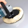 Wool Polishing Pads, SPTA 6"(150mm) 100% Natural Wool Buffing Pad