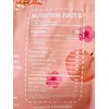 Luna Aura Hope Glow Crystal Peach Glutathione Juice Drink, 10