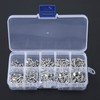 QANYEGN 500pcs M2 Flat Head Aluminum Rivets, Flat Head Rivets,