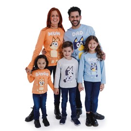 Bluey Mom Womens Matching Family T-Shirt Chilli Medium