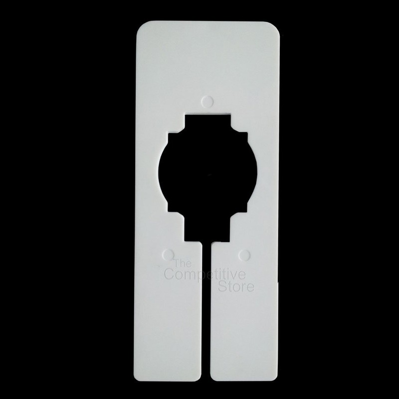 The Competitive Store 100 Blank Rectangular Rod Size Dividers for