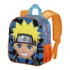 Naruto Happy-Kleiner 3D Backpack, Blue, 26 x 31 cm, Capacity