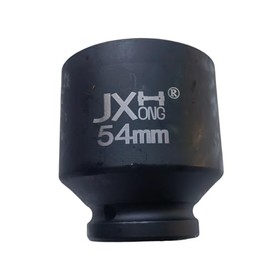 JXHONG 3/4-Inch Drive Metric 54mm Impact Socket, 6-Point, Heat Treated Cr-V Alloy Steel (54mm)
