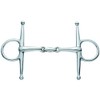 Sprinklers 4190614556 French Full Cheek Snaffle, Stainless Steel 56