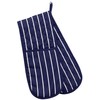 Professional Butchers Stripe Double Sided Oven Glove 100% Cotton Cooking