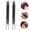 FOMIYES 2pcs Dual-ended Eye Shadow Pen for Women Easy to