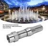 Multi Branch Fountain Nozzle Stainless Steel Spherical Joint Female Thread