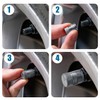 Tire Valve Stem Caps - 4 Pack Anti-Corrosion Premium Anodized