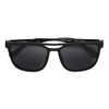 DOCKERS Men's Ethan Sunglasses Aviator, Black, 56.5mm