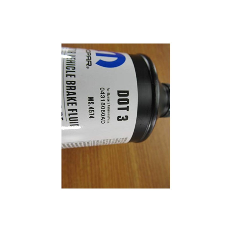 Mopar Chrysler Dodge Jeep Ram Dot 3 Brake Fluid 12