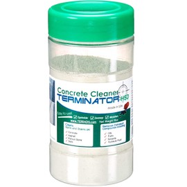 Terminator-HSD Concrete Oil Stain Remover Eco-Friendly Bio-Remediates and Removes Oil & Grease Stains on Concrete and Asphalt Driveways, Garages, Pavers, Patios, Parking Lots and Streets(10 Oz)