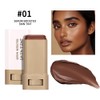 A 3-in-1combining Foundation Stick Beauty Balm Serum Boosted Skin Tint,Solid